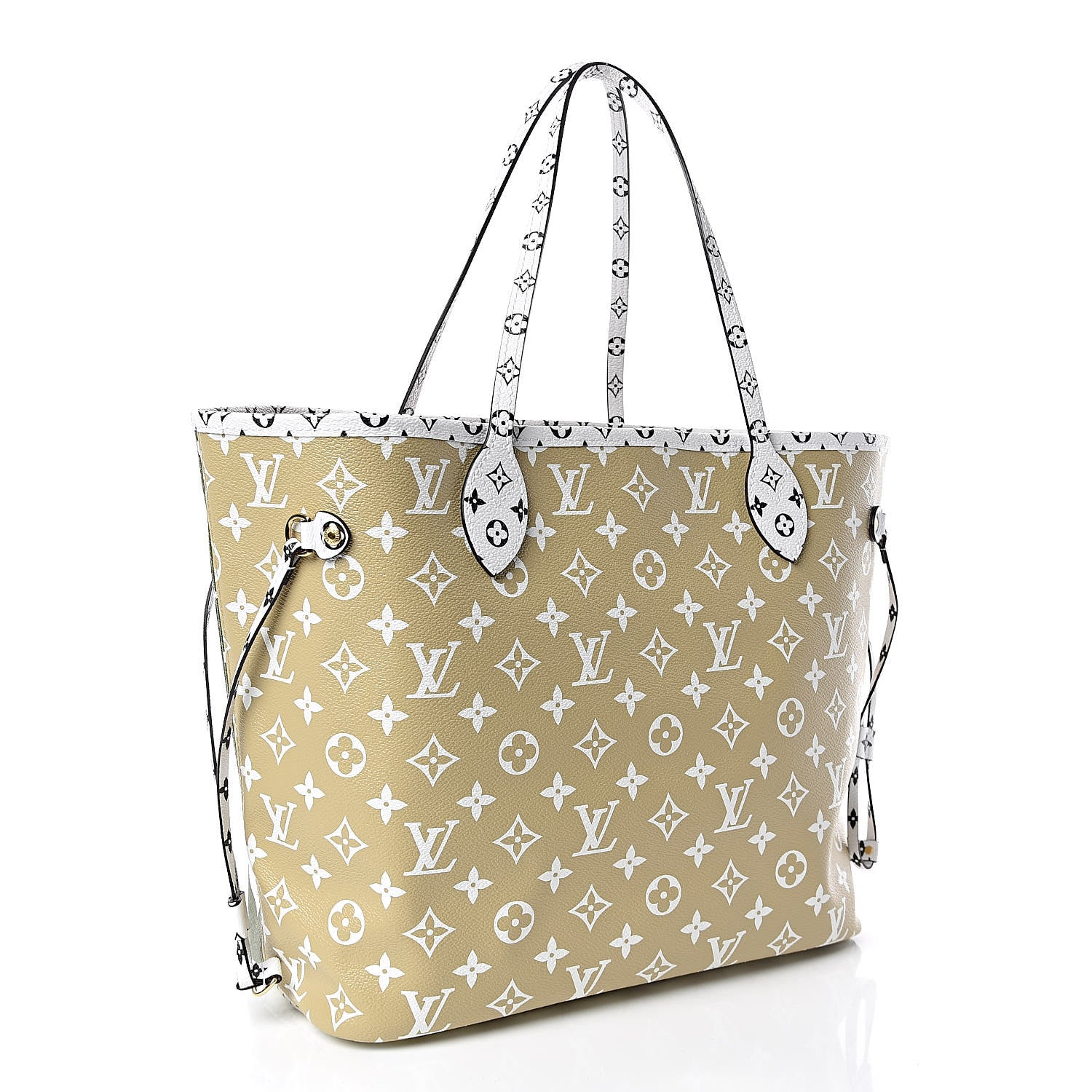 Louis Vuitton Monogram Giant Neverfull MM Kaki 4 of 11