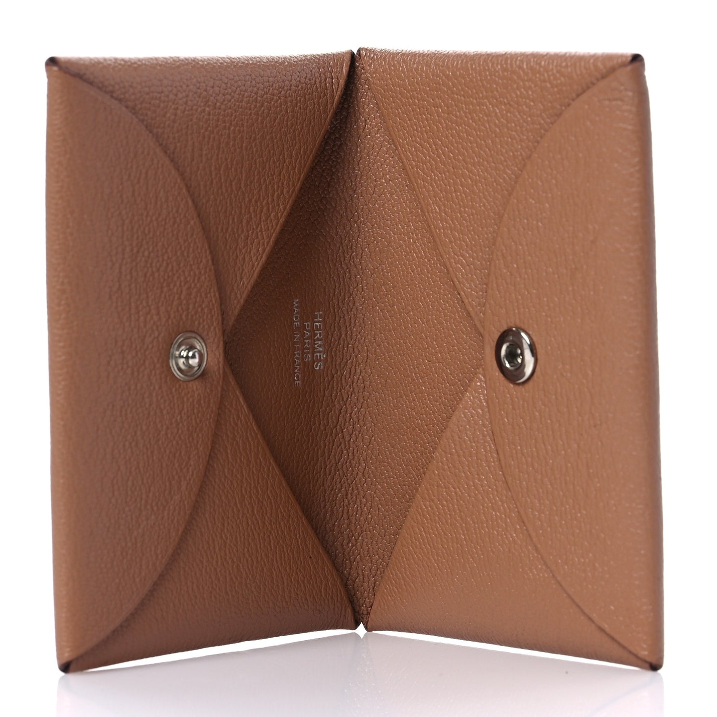 Chevre Mysore Calvi Card Case Quebracho