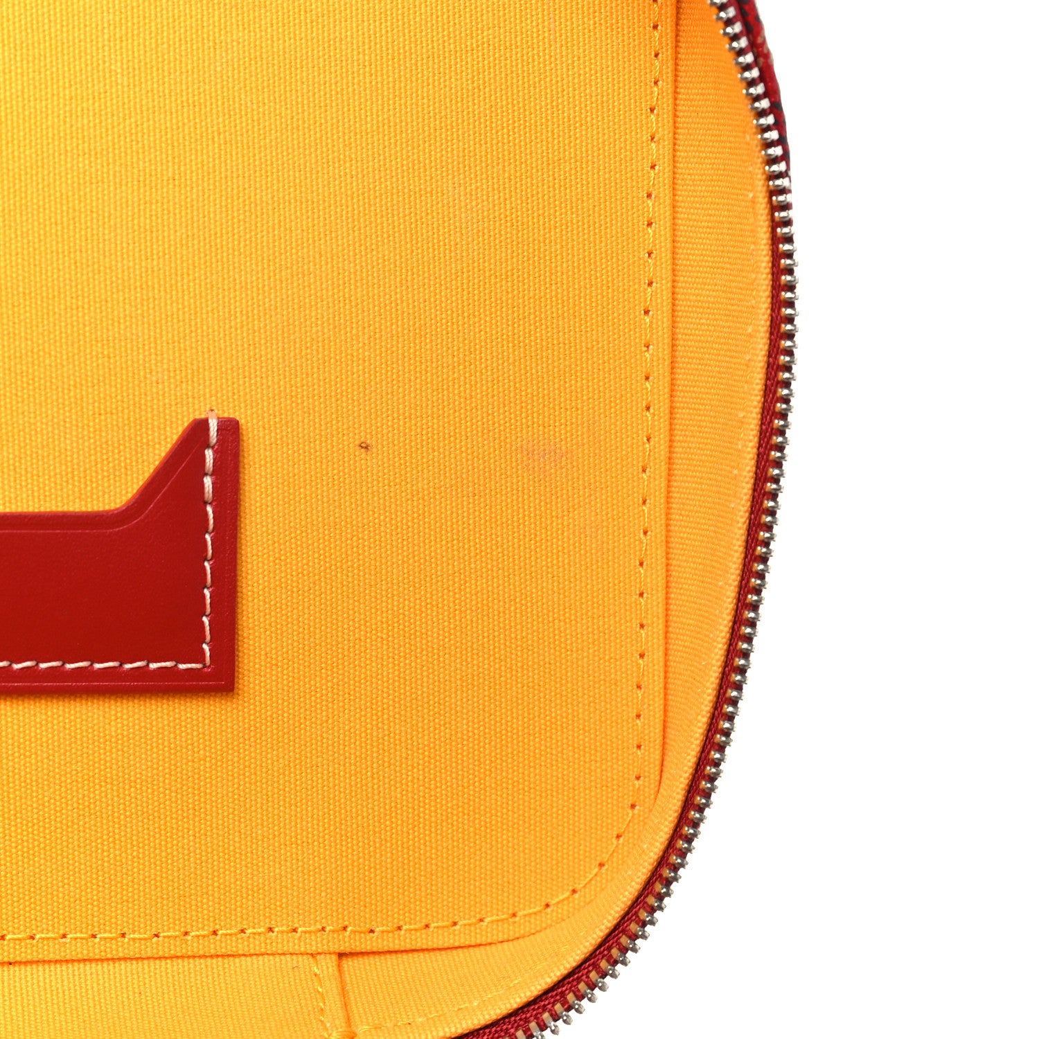 Goyard Goyardine Muse Vanity Case Red 10 of 10