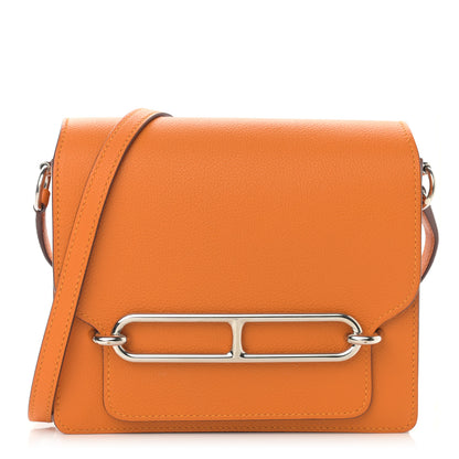 Hermes Evercolor Mini Sac Roulis Abricot 1 of 11