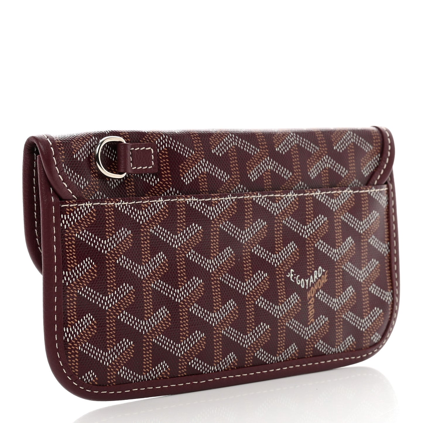 Goyardine Pouch Burgundy