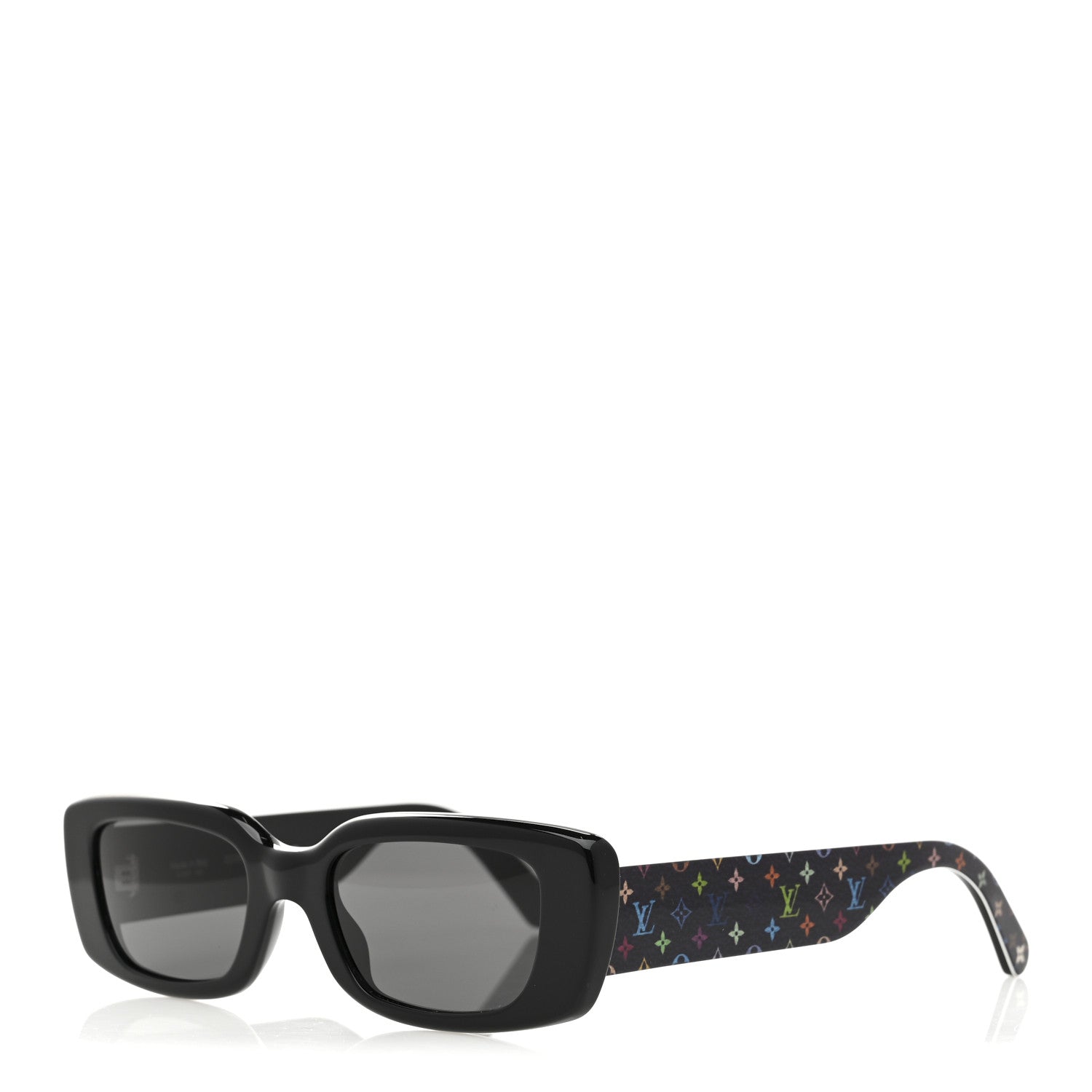 Louis Vuitton LV X TM Acetate Monogram Multicolor Sunglasses Z2709W Black 1 of 7