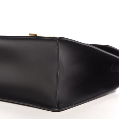 Gucci Calfskin Medium Sylvie Top Handle Bag Black 7 of 10
