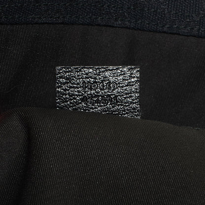 Gucci GG Monogram Medium Web Handle Vertical Tote Black 7 of 8