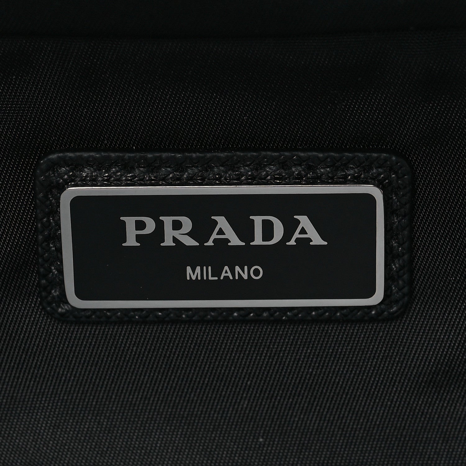 Prada Tessuto Nylon Montagna Belt Bag Black 7 of 9