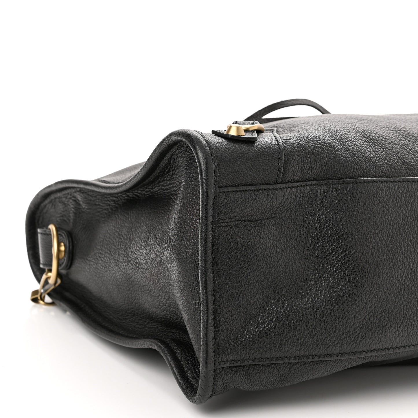 Agneau Classic Silver Hardware City Black