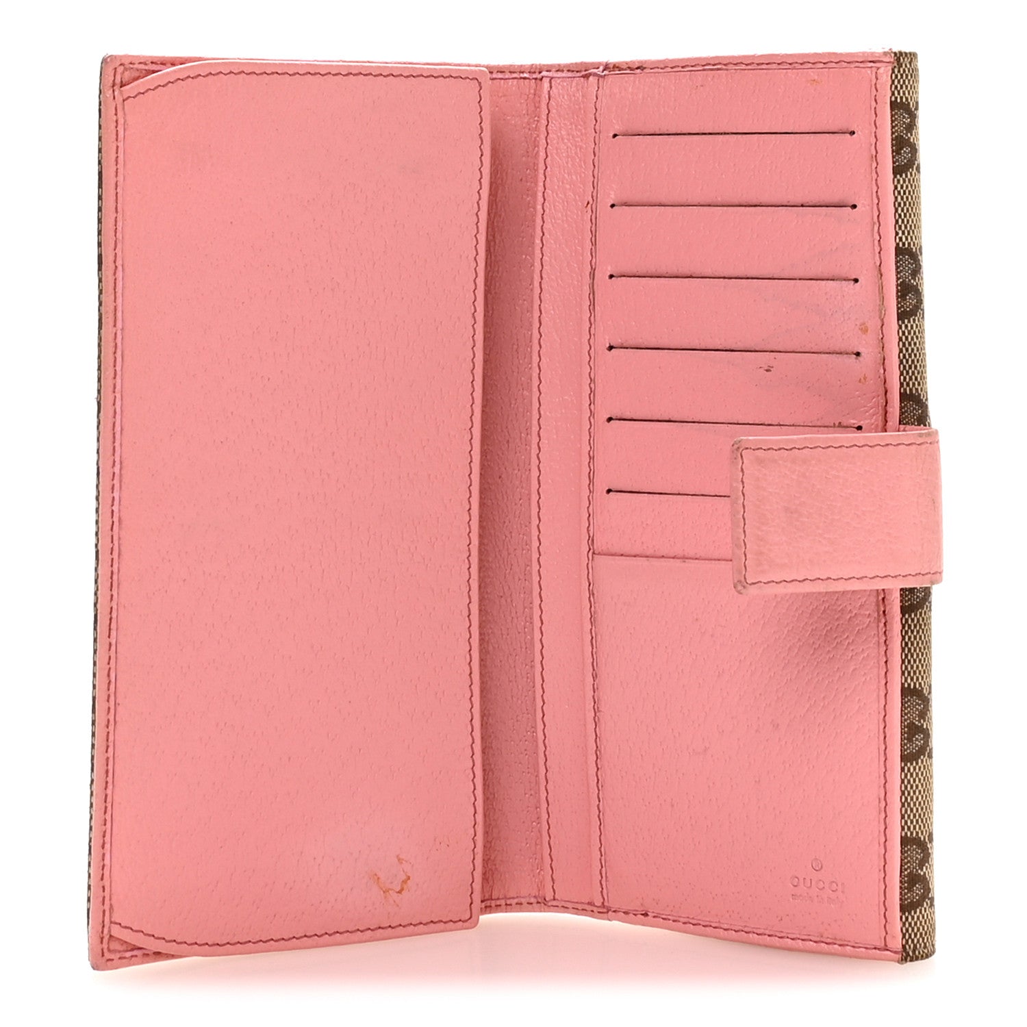 Gucci Monogram Eclipse Continental Wallet Pink 5 of 8