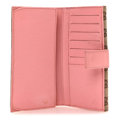 Gucci Monogram Eclipse Continental Wallet Pink 5 of 8