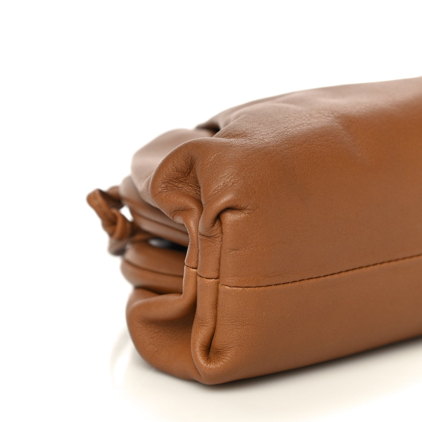 Butter Calfskin The Mini Pouch Cammello