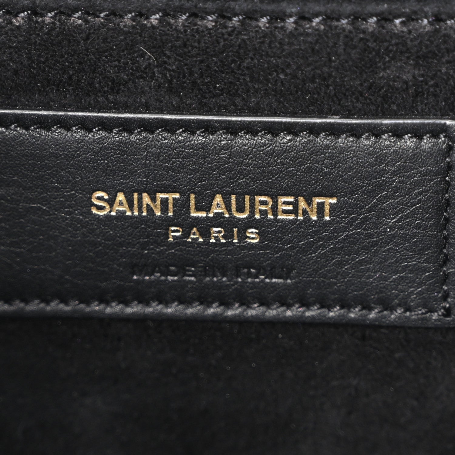Saint Laurent Calfskin Classic Y Ligne Clutch Black 6 of 10