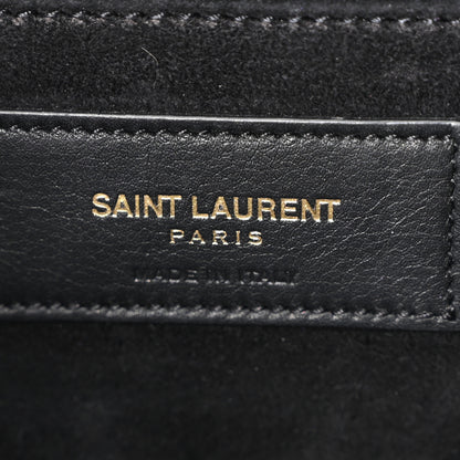 Saint Laurent Calfskin Classic Y Ligne Clutch Black 6 of 10