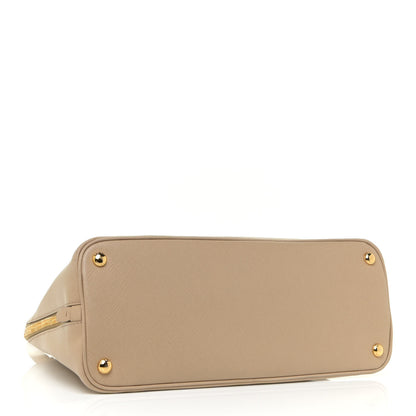 Prada Saffiano Lux Medium Promenade Tote Sabbia 3 of 11