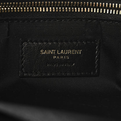 Saint Laurent Faux Fur Monogram Large Niki Chain Satchel Deep Walnut Bark 6 of 10