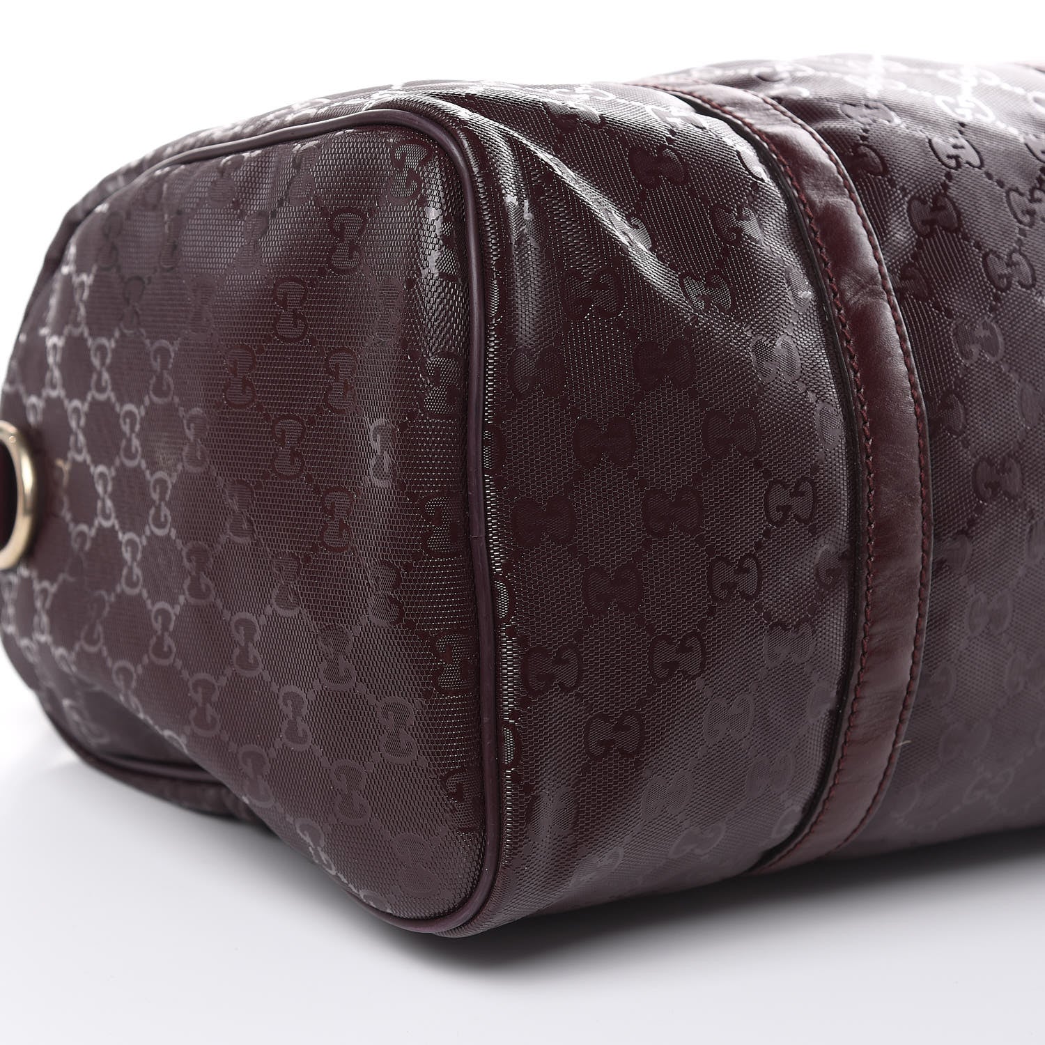 Gucci Imprime Monogram Medium Joy Boston Bordeaux 8 of 15
