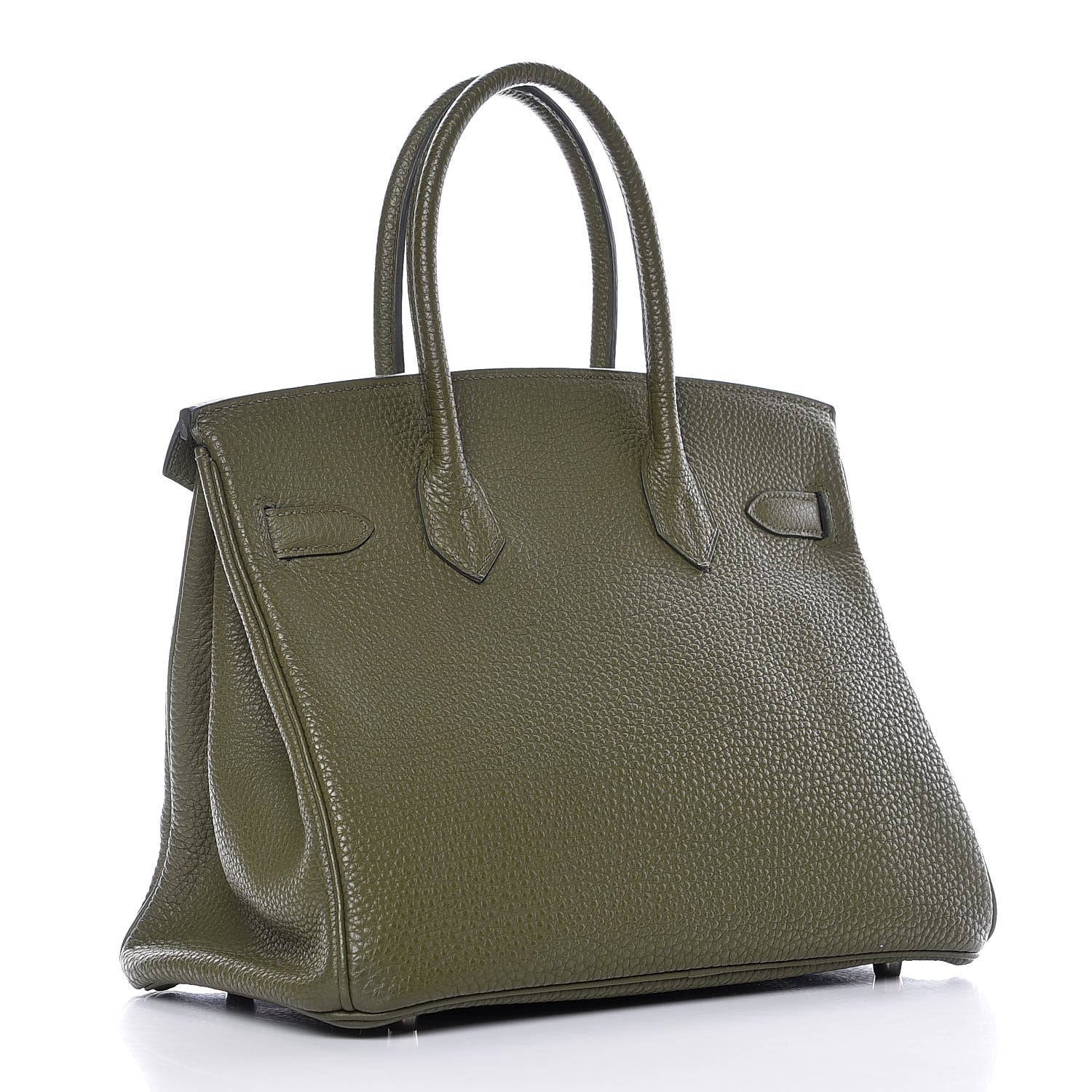 Hermes Togo Birkin 30 Vert Olive 5 of 31