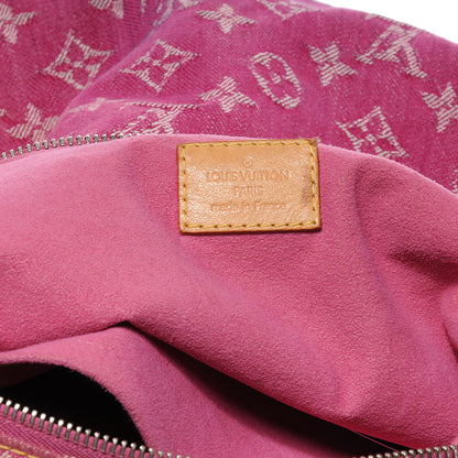 Louis Vuitton Denim Baggy GM Fuchsia 5 of 7