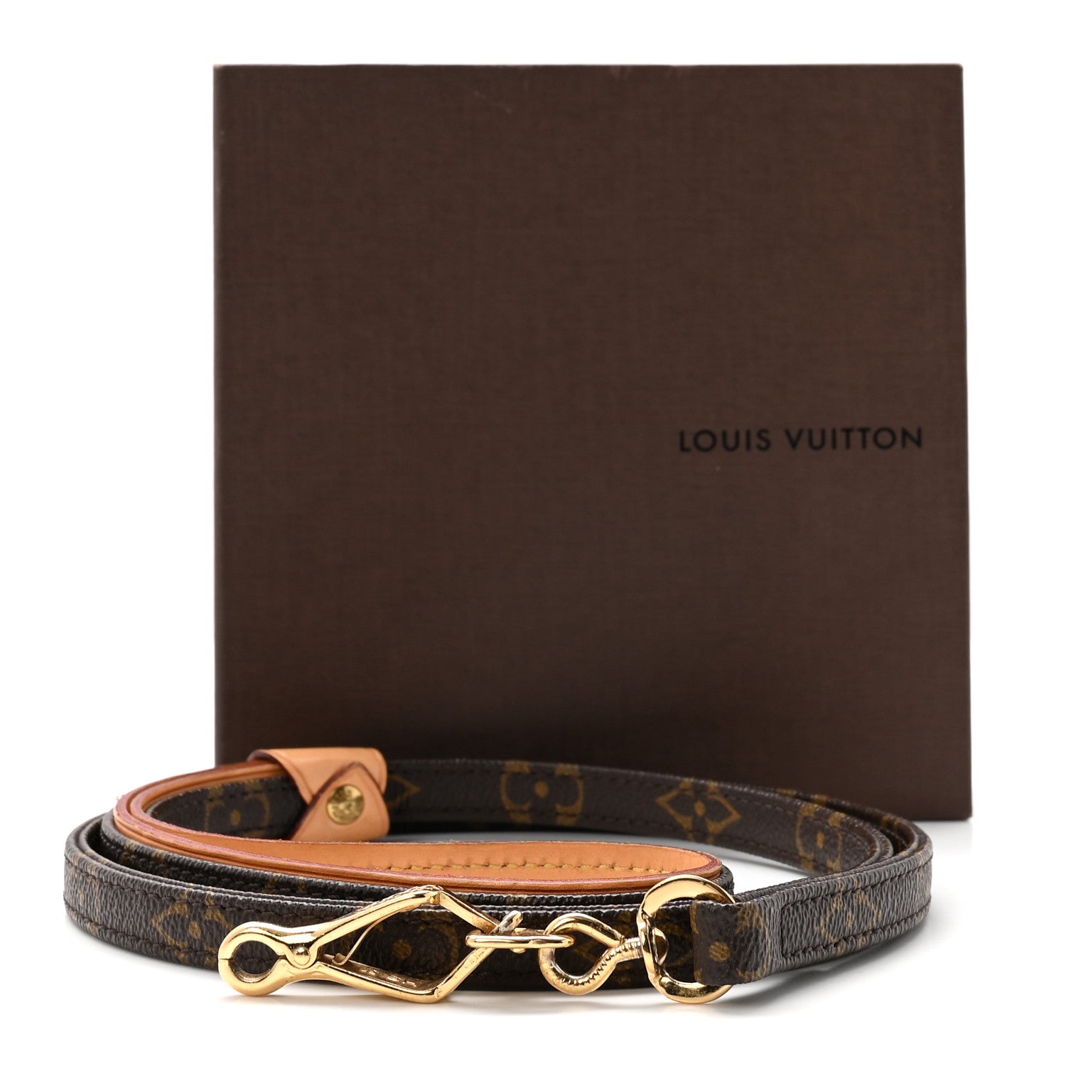 Louis Vuitton Monogram Baxter Dog Leash MM 6 of 6