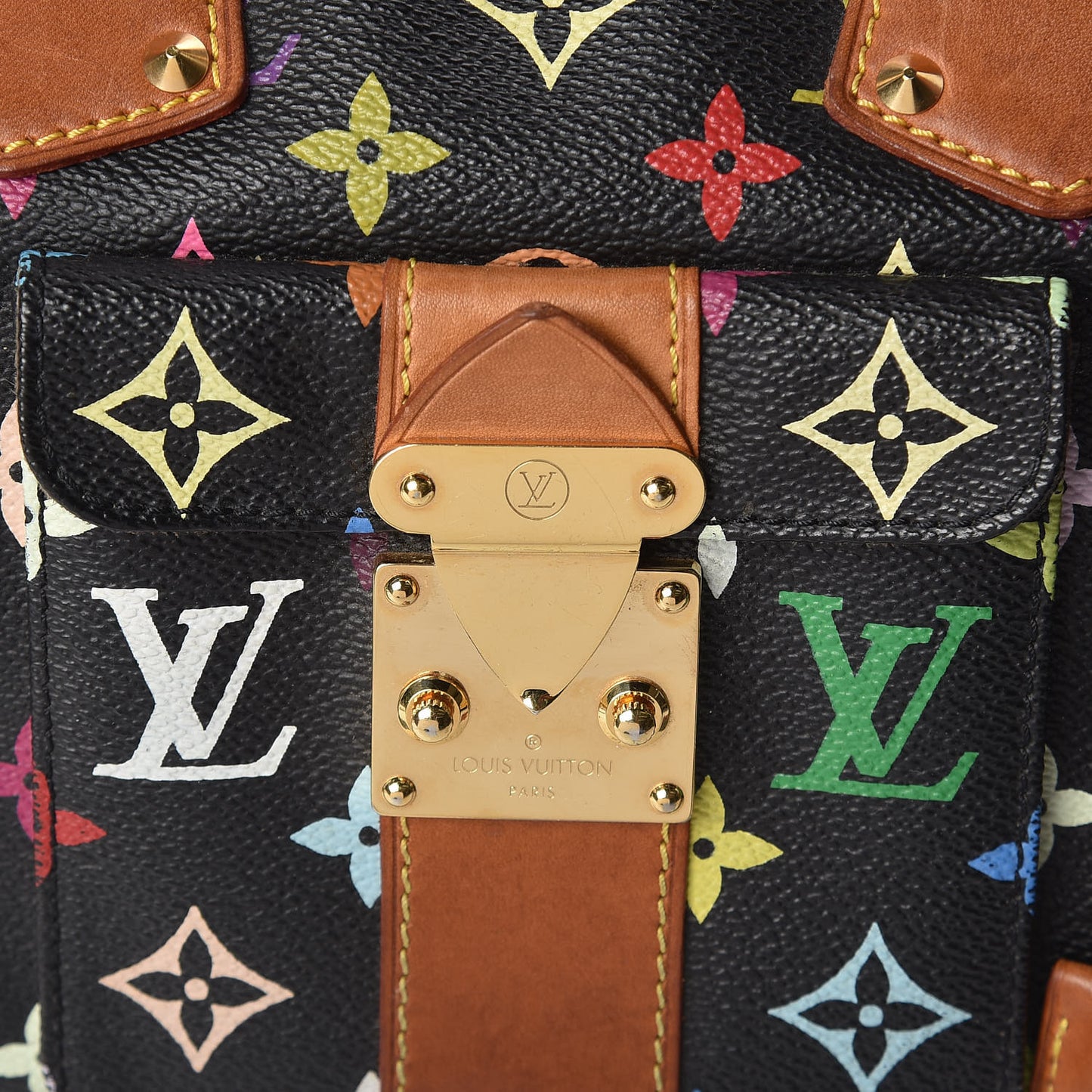 Monogram Multicolor Speedy 30 Black
