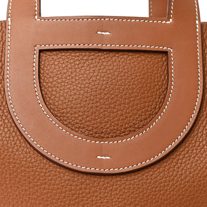 Hermes Taurillon Clemence Swift In-The-Loop 23 Bag Gold 8 of 10
