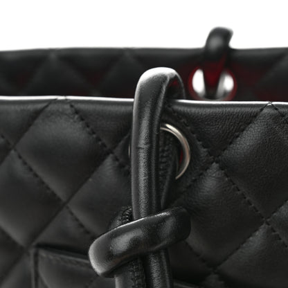 Chanel Calfskin Quilted Large Cambon Tote Black 12 of 16