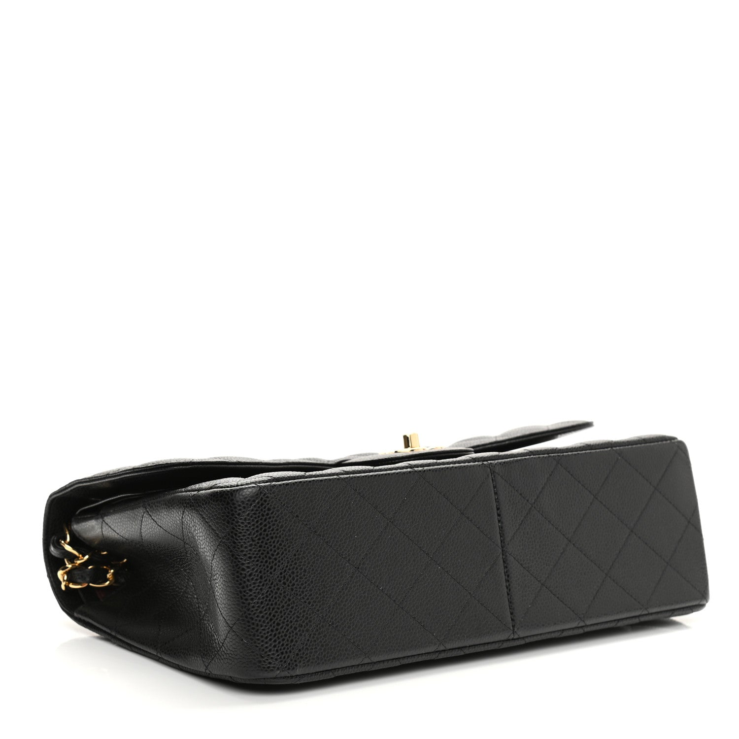 Chanel Caviar Quilted Jumbo Double Flap Black 6 of 11