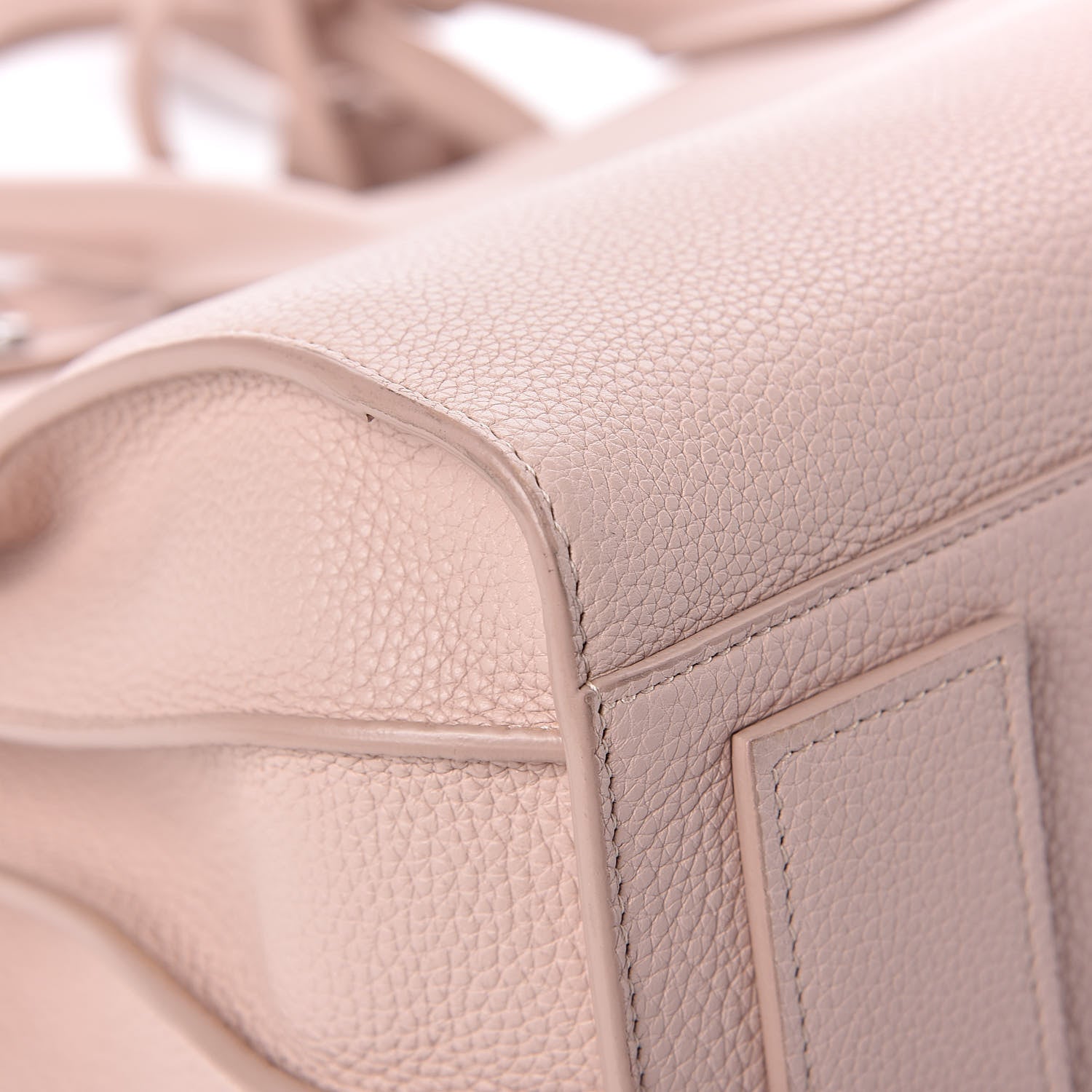 Saint Laurent Grained Calfskin Small Supple Sac De Jour Rose 9 of 15