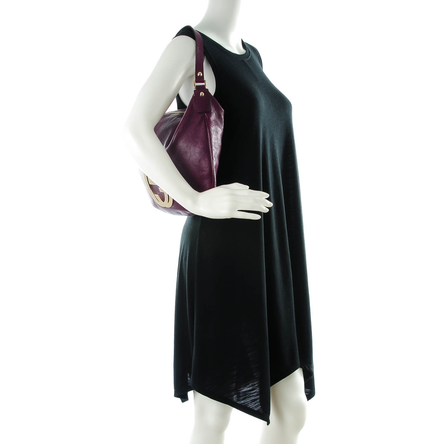 Gucci Calfskin Small Blondie Hobo Purple 2 of 7