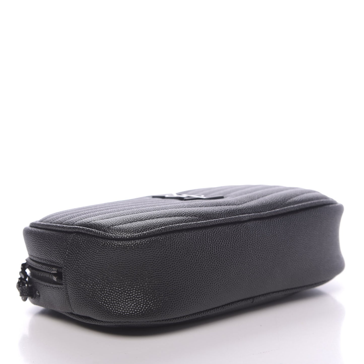 Grain De Poudre Matelasse Monogram Mini Lou Camera Bag Black