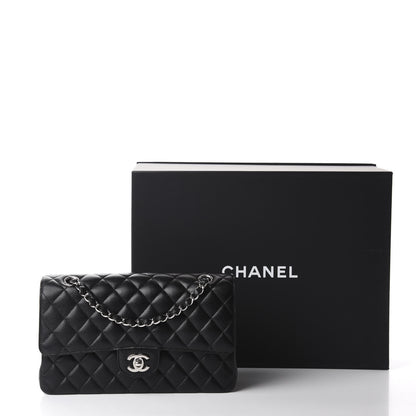 Chanel Caviar Quilted Medium Double Flap Black 11 of 11
