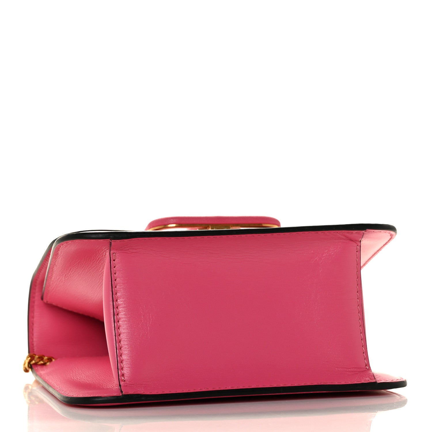 Valentino Garavani Smooth Calfskin Small VSling Shoulder Bag Fuchsia 3 of 7