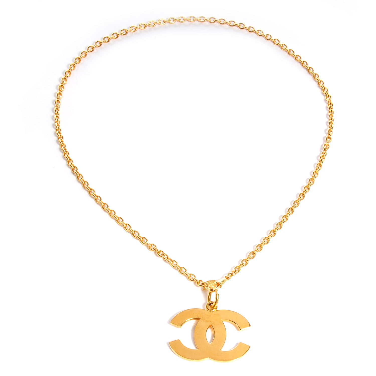 Chanel XL CC Long Necklace Gold 3 of 6