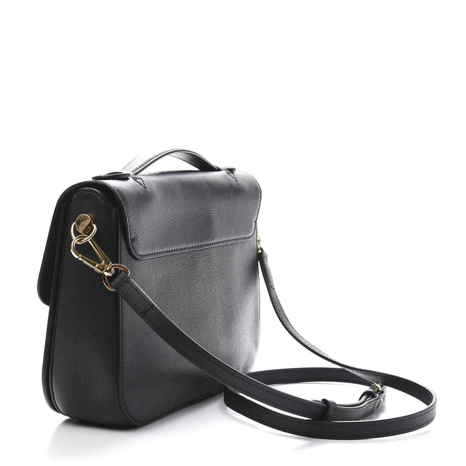 Louis Vuitton Calfskin Monogram Very Messenger Black 3 of 12