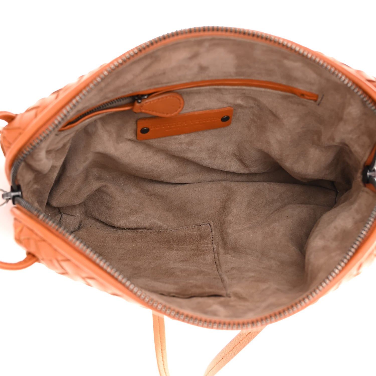 Bottega Veneta Nappa Intrecciato Nodini Crossbody Messenger Noce 6 of 11