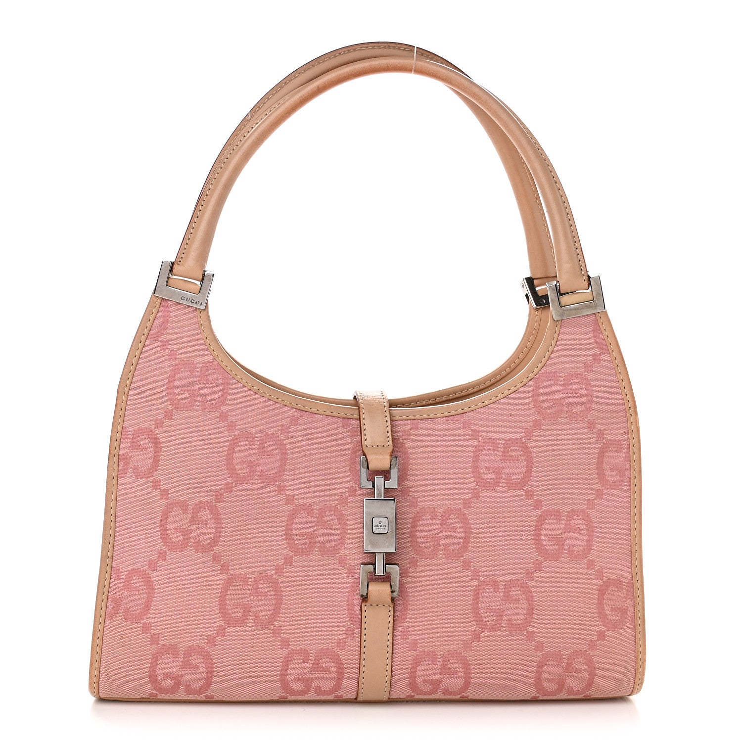 Gucci Monogram Small Jackie O Pink 1 of 12