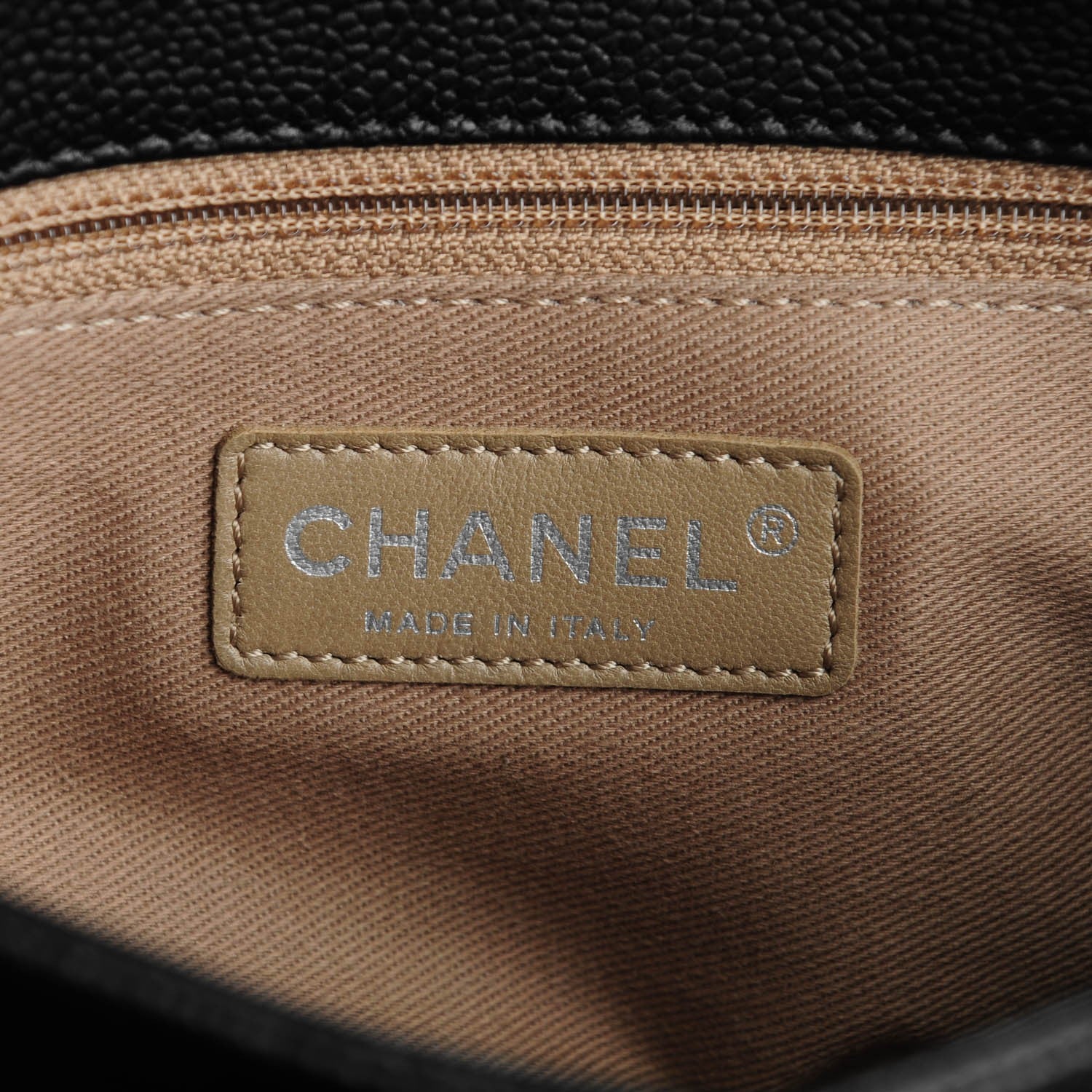 Chanel Caviar Quilted Medium Simply CC Flap Black 6 of 7