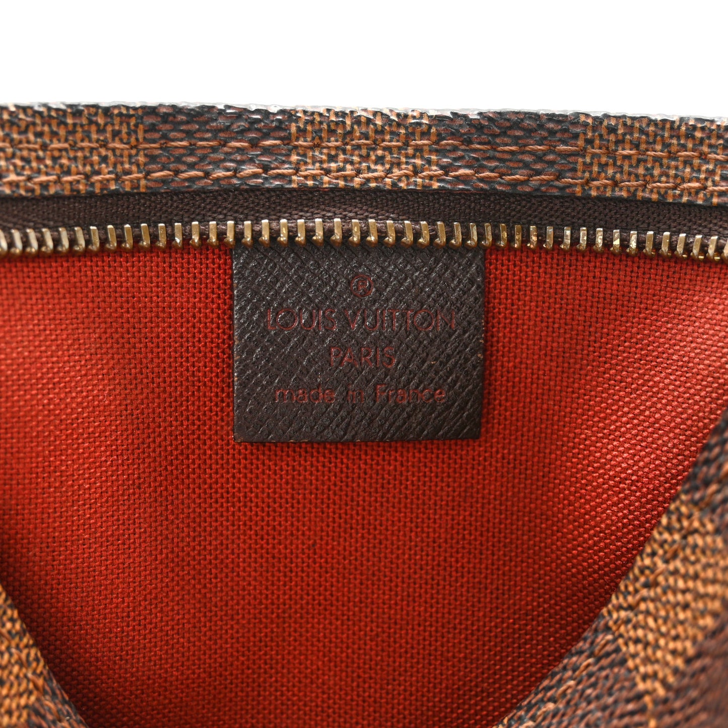 Damier Ebene Trousse Make Up Bag Pochette