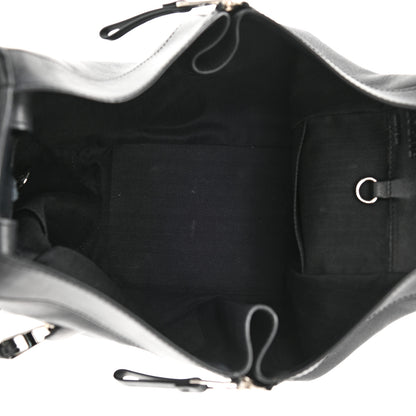 Loewe Calfskin Small Hammock Shoulder Bag Black 5 of 15