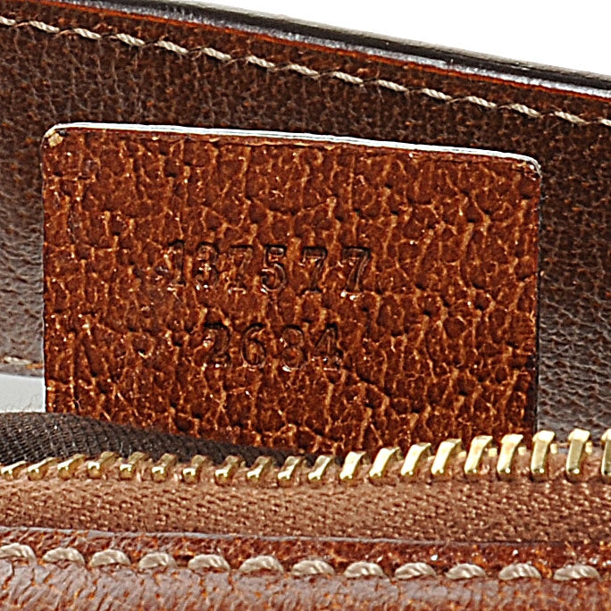 Monogram Web Bamboo Ring Hobo Brown