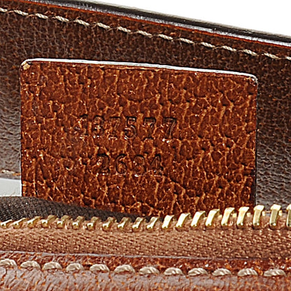 Gucci Monogram Web Bamboo Ring Hobo Brown 4 of 9