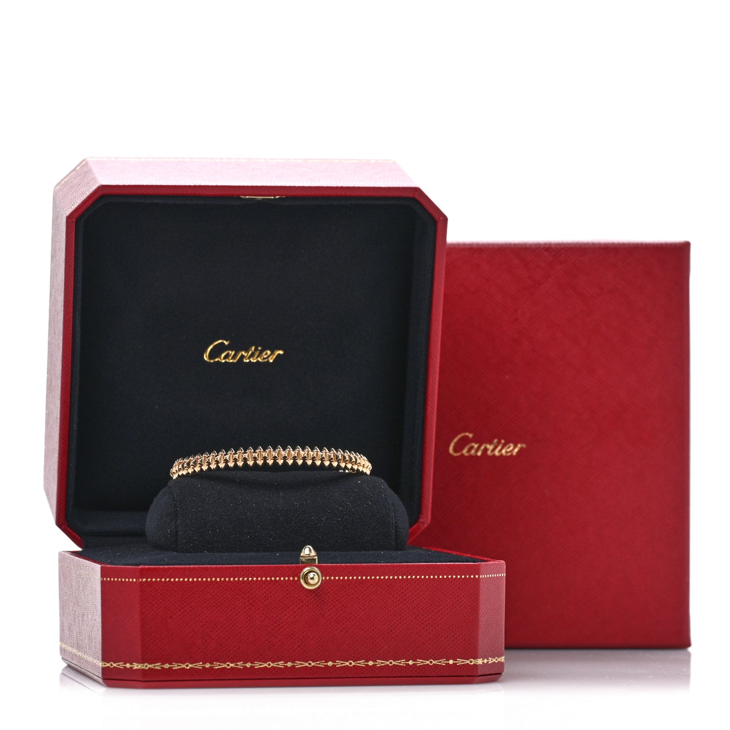 18K Pink Gold Small Clash De Cartier Bracelet 15