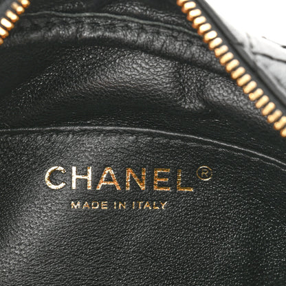 Chanel Aged Calfskin Quilted Mini Reissue Camera Case Black 6 of 10