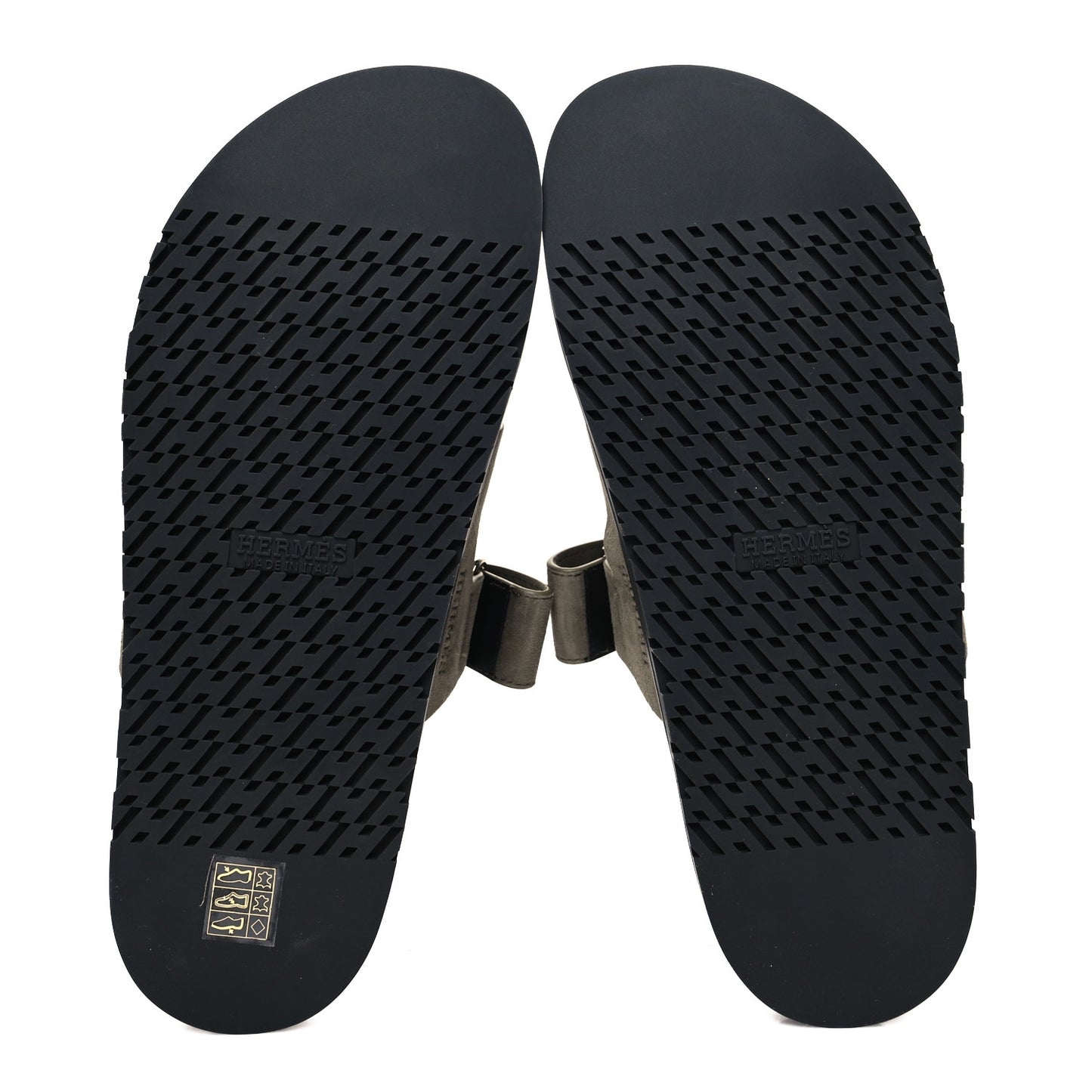Suede Goatskin Mens Chypre Sandals 43 Vert Toundra