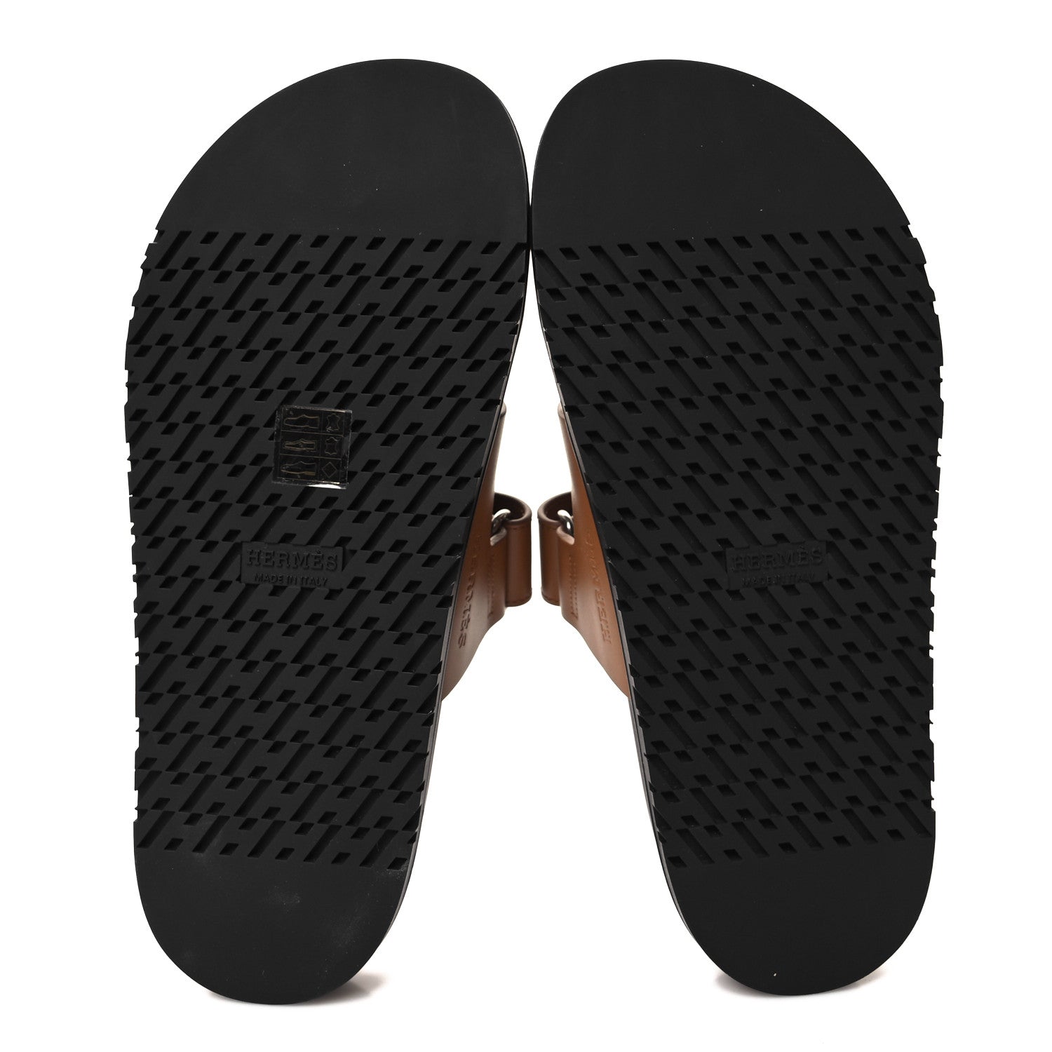 Hermes Calfskin Womens Chypre Sandals 37 Naturel 5 of 9
