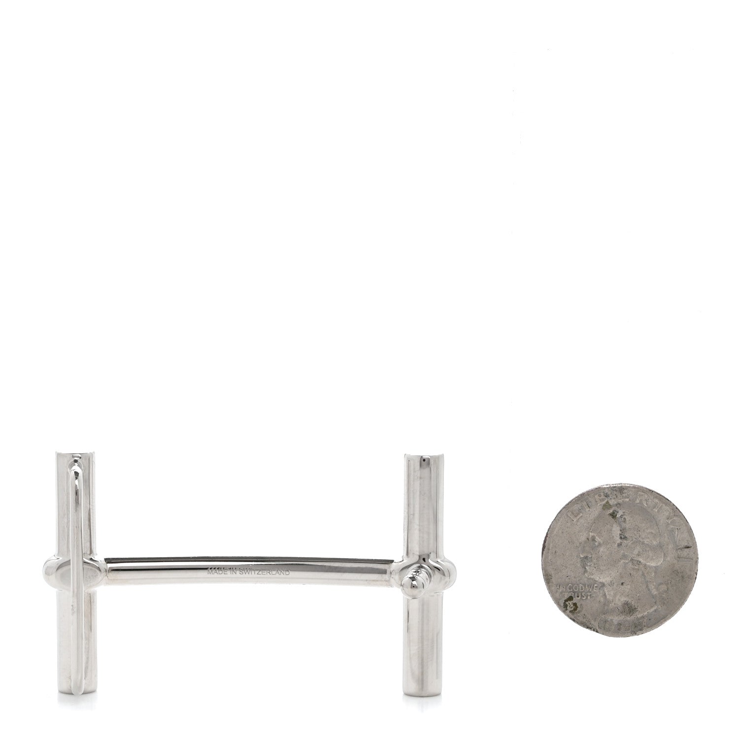 Hermes Palladium H d'Ancre 32mm H Belt Buckle 2 of 6