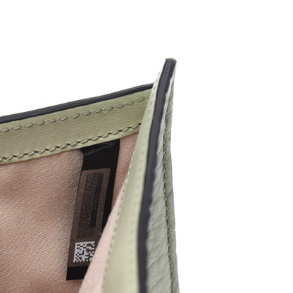 Chloe Calfskin Alphabet Compact Wallet Light Eucalyptus 7 of 16