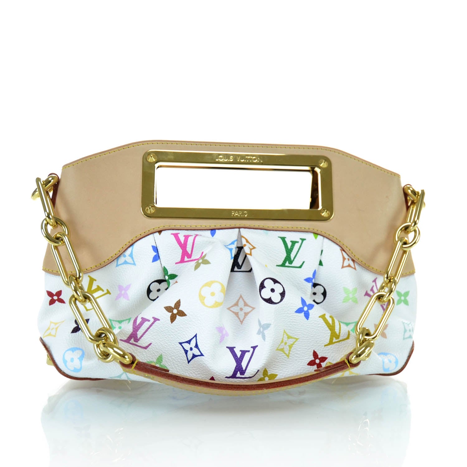 Louis Vuitton Monogram Multicolor Judy PM White 1 of 9