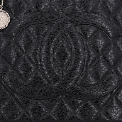 Chanel Caviar Quilted Medallion Tote Black 8 of 11