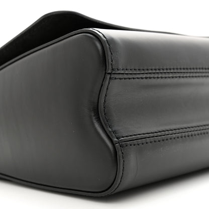 Louis Vuitton Calfskin Monogram Blossom Twist MM Black 9 of 13