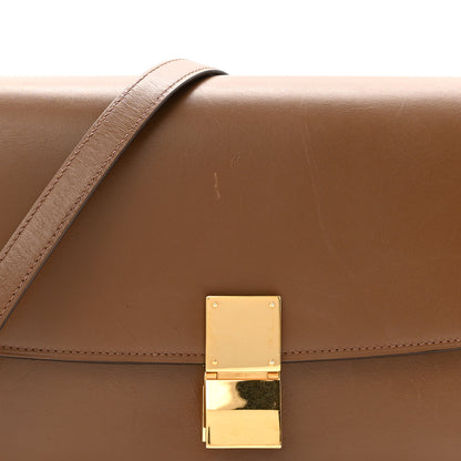 Celine Box Calfskin Medium Classic Box Flap Bag Camel 9 of 19