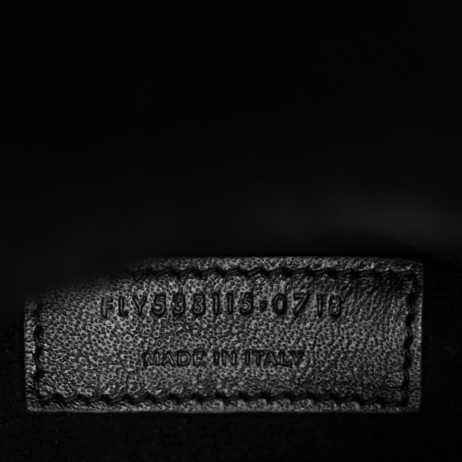 Saint Laurent Suede Studded Monogram Medium Sulpice Shoulder Bag Black 8 of 11